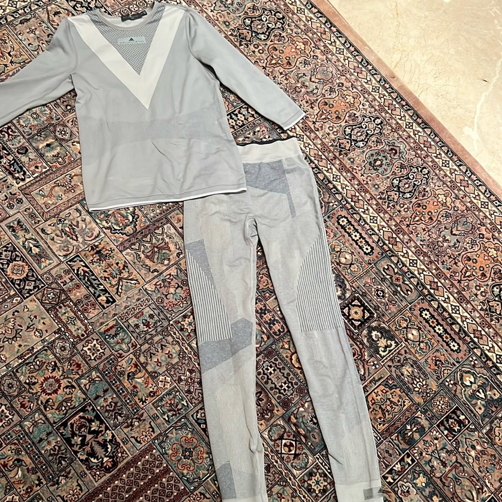 Light blue adidas by Stella McCartney 2 piece set